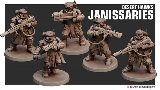 Desert Hawks Janissaries v1 (Set of 5)