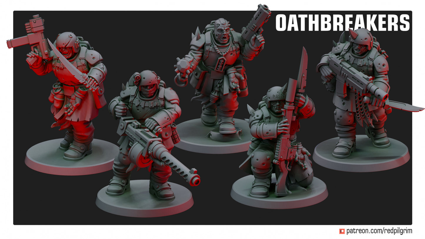 Oathbreakers Infantry v1 (Set of 5)