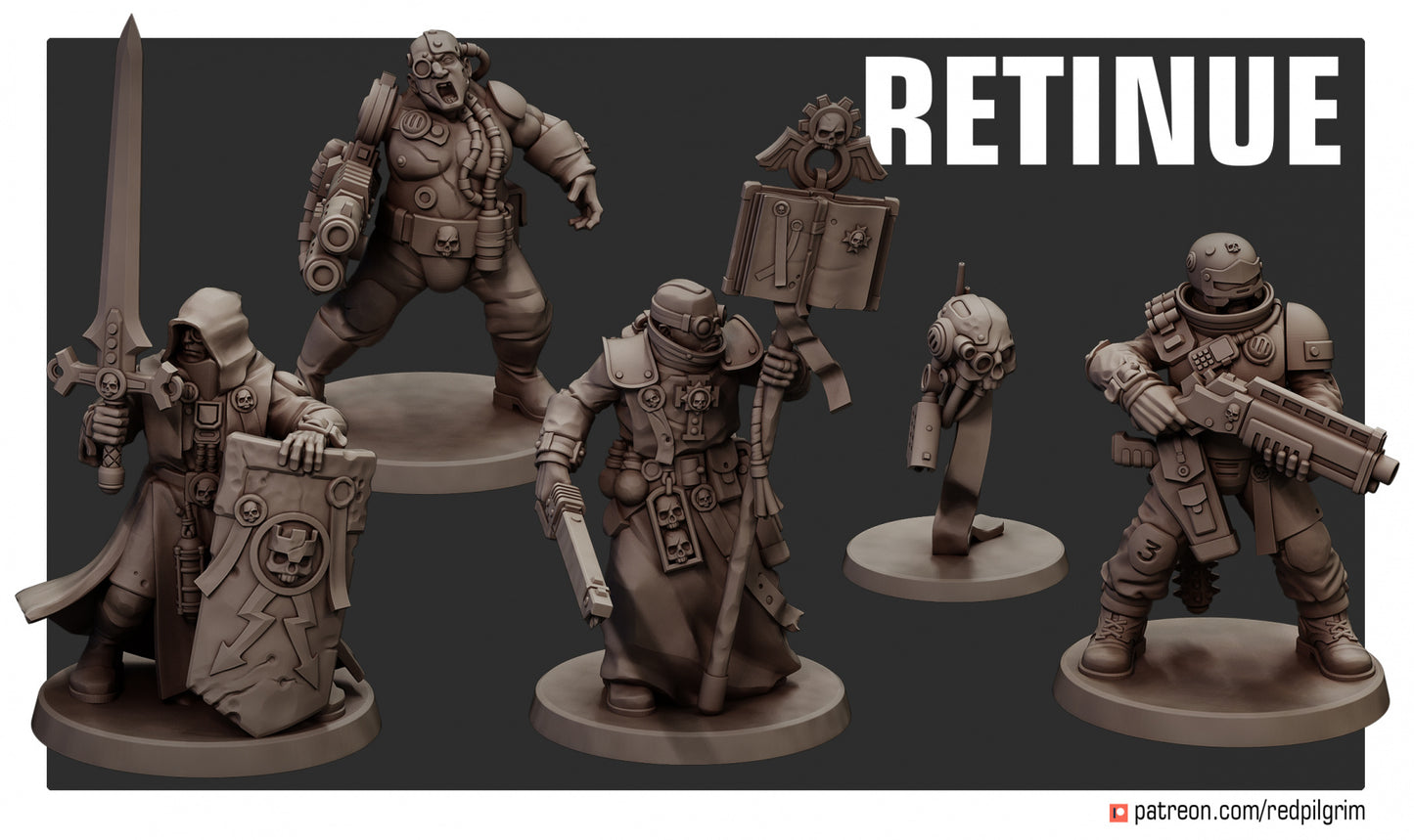 Retinue v1 (Set of 5)