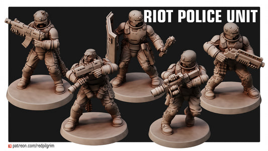 Riot Police (Set of 5)