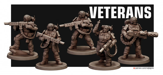 Veterans (Set of 5)