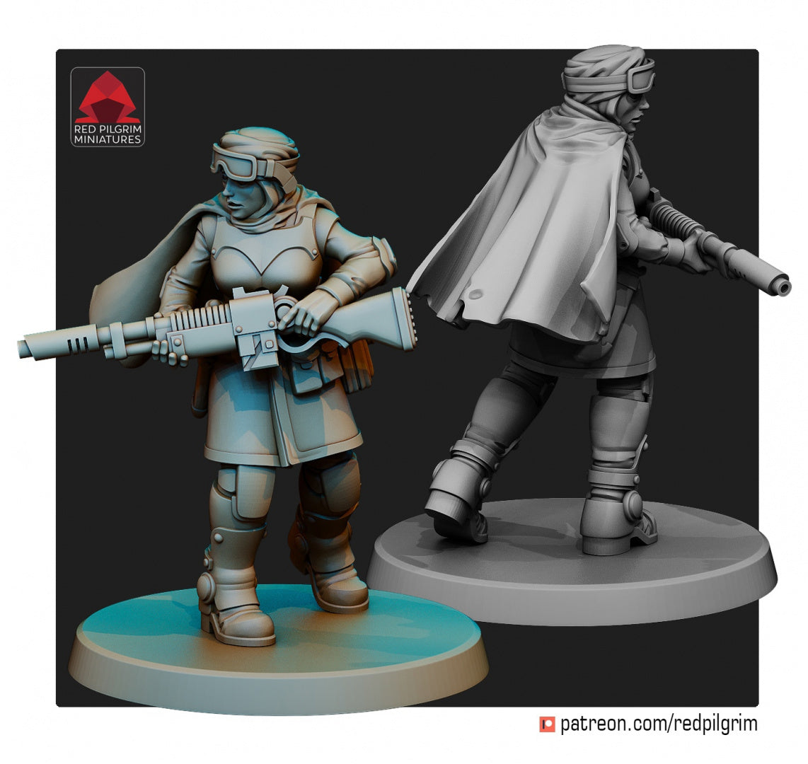 Desert Hawks Widows (Set of 5)