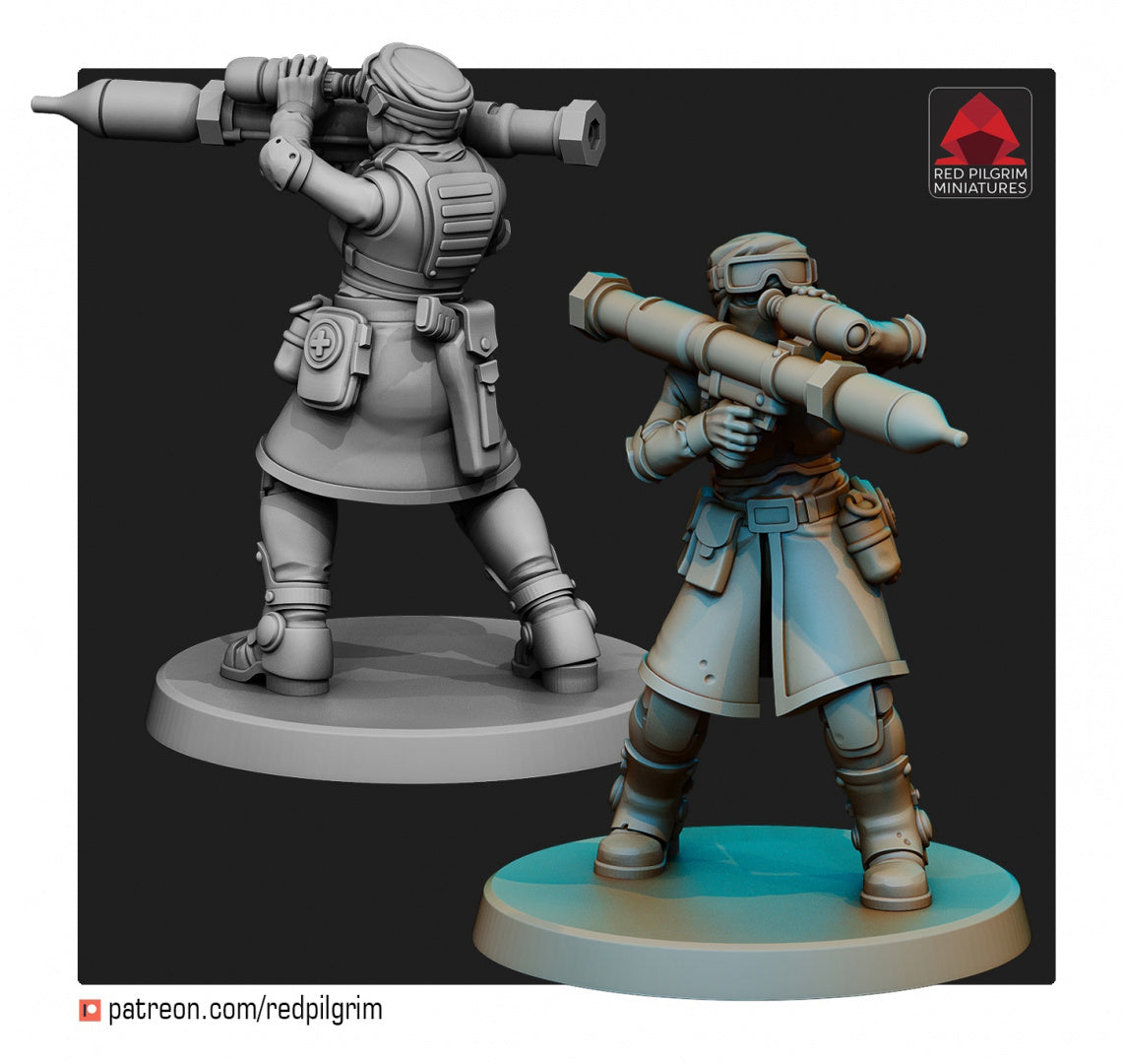 Desert Hawks Widows (Set of 5)