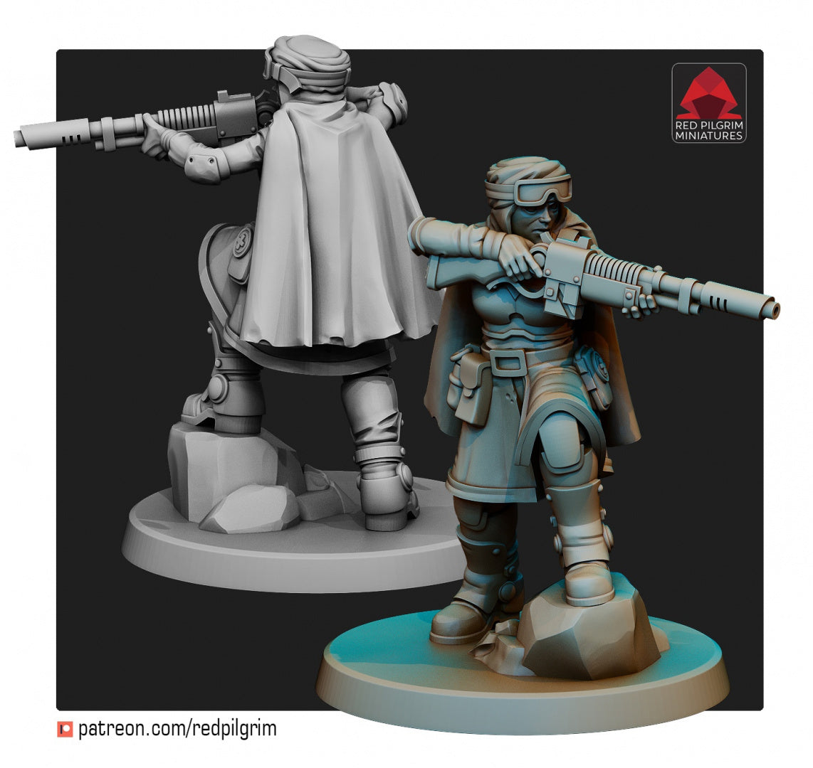 Desert Hawks Widows (Set of 5)