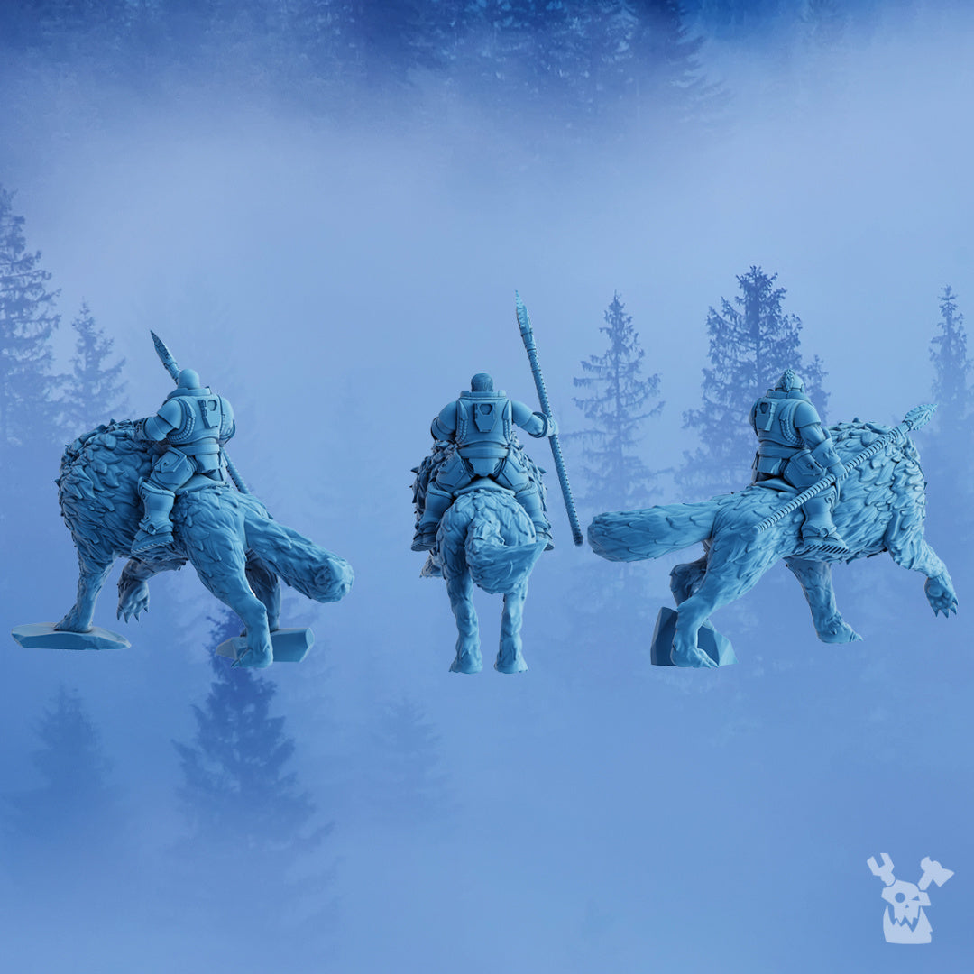 Stormbringer Wolf Riders (Set of 3)